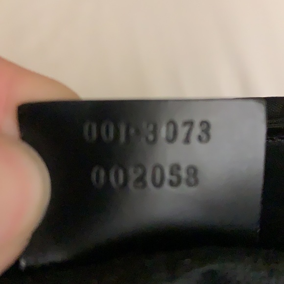 Black fabric/leather Gucci handbag - Picture 5 of 10